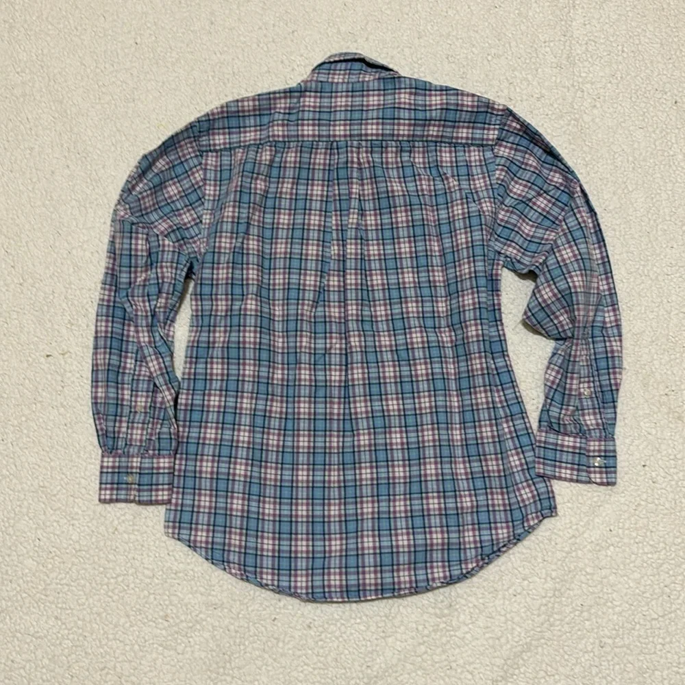 Vineyard Vines Men’s Plaid Button Down Tucker Shirt Size Small Preppy Easter - Picture 3 of 4